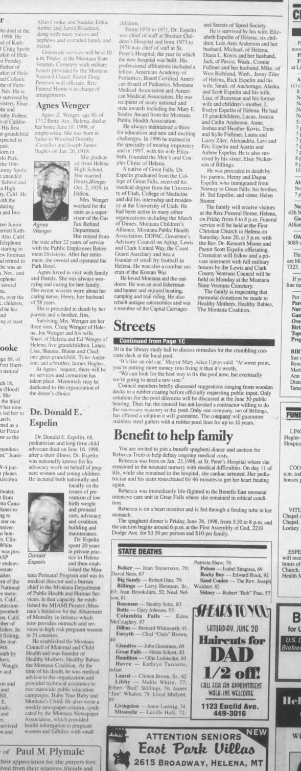 Clipping from The Independent-Record